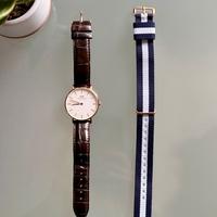 Orologio Daniel Wellington cinturino pelle + nylon