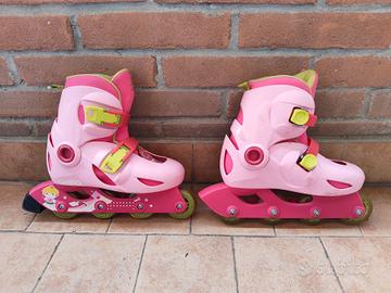 pattini a rotelle per bambina. 32-34