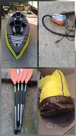 Kayak 100 gonfiabile tela 2 posti