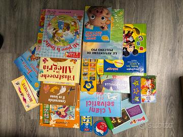 Lotto libri per bambini 3-8 anni + interattivi