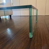 Tavolino in cristallo