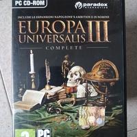 Europa Universalis 3 III complete videgioco pc