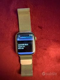 Apple Watch 9 Titanio gold
