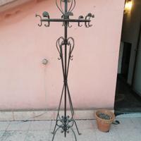 Appendi abiti anni 30 in ferro battuto 