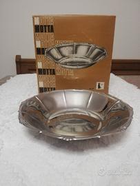 Cestino Metallurgica Motta Anni 70 Rotondo Barocco