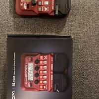 Zoom b1 four pedaliera e amp-simulator per basso
