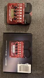 Zoom b1 four pedaliera e amp-simulator per basso