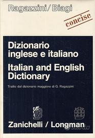 DIZIONARIO inglese-italiano, italiano-inglese