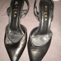 scarpe con tacco barca