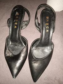 scarpe con tacco barca