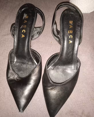 scarpe con tacco barca