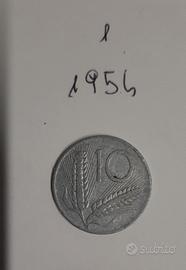 MONETE LIRE 10 DAL 1951 AL 56 + LIRE VARI ANNI
