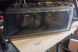 Kit fari Bosch non lenticolari, alettone LTW BMW E