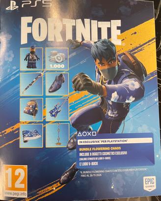 Codice Fortnite - Flowering Chaos bundle per PS5