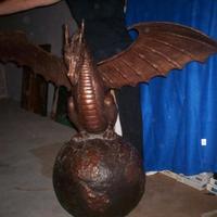 Drago sul mondo h120 x L160 cm 35kgs