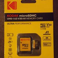 32GB MicroSD Kodak 4K UltraHD Class 10 - NUOVA
