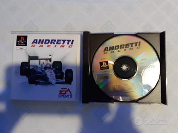 Gioco originale per ps1 andretti