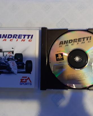 Gioco originale per ps1 andretti
