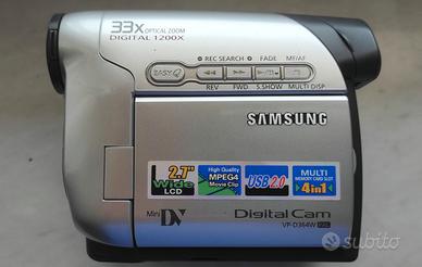 Videocamera SAMSUNG mini DV