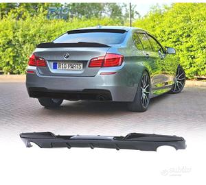 DIFUSORE BMW F10 F11 LOOK M NERO LUCIDO