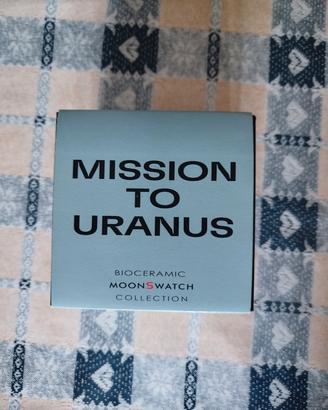 Scatola e libretti Omega Swatch mission ti Uranus