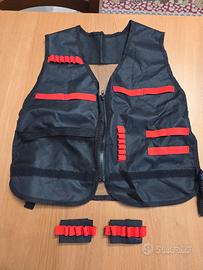 gilet da combattimento tipo nerf
