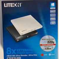 LITE-ON 8x unità ottica esterna DVD/CD