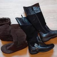 Set 2 paia di stivali Scholl n. 36