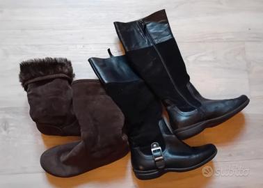 Set 2 paia di stivali Scholl n. 36