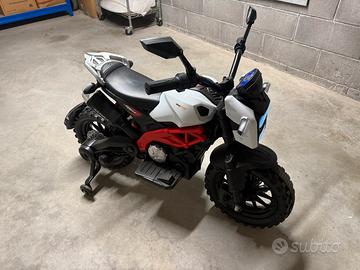 Moto elettria bambino