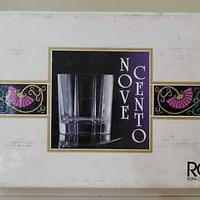 6 (sei) bicchieri Cristallo RCR acqua 