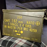 Cassetta Militare Originale 7,62 NATO – MG 42/59 –
