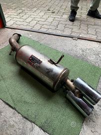 terminale super sprint silenziato 208 gti