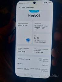 Honor 400 ( no lite) 8/256 5G