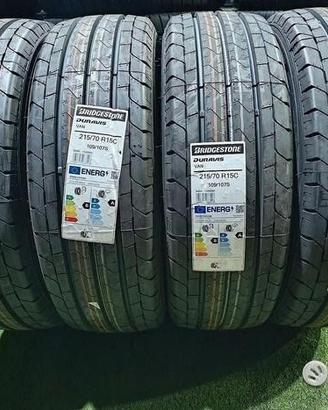4 gomme 215 70 15c BRIDGESTONE NUOVE 2023 RIFN22