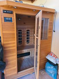 Sauna Finlandese infrarossi 3-4 posti -solo Ritiro