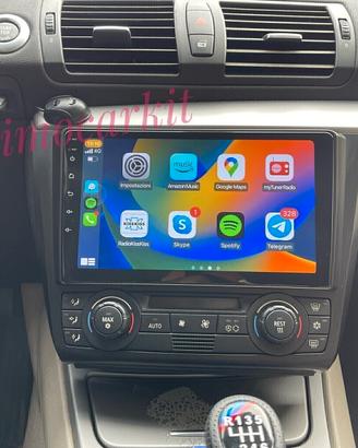 AUTORADIO 9’’ ANDROID 14 4+64GB PER BMW SERIE 1 E8