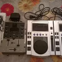 CDJ Pioneer 100 + Mixer