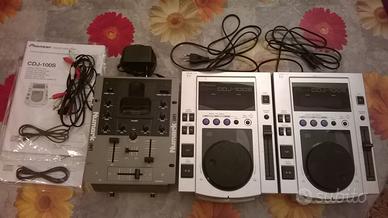 CDJ Pioneer 100 + Mixer