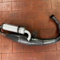 Marmitta zirri scooter  Aprilia SR 50 verticale