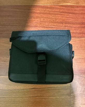 Borsa fotografica Canon - nera e rossa