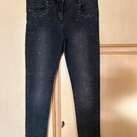 Jeans iDO con decorazioni di strass