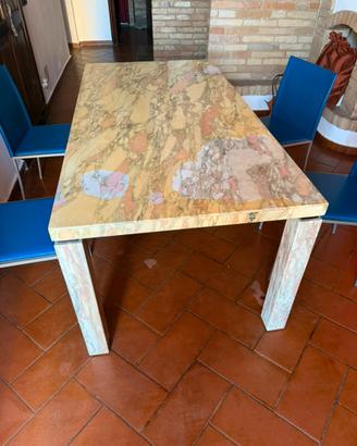 Tavolo in marmo massiccio - 80x90