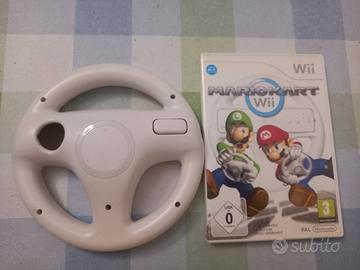 gioco nintendo wii Super Mario Galaxy + volante 