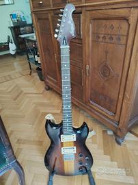 chitarra elettrica Aria Pro II cambio con acustica
