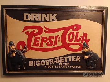 Quadro pepsi cola vintage