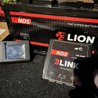 Kit batteria litio camper NDS L-100B 100Ah + 3LINK