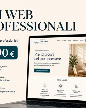 Siti Web Professionali su Misura