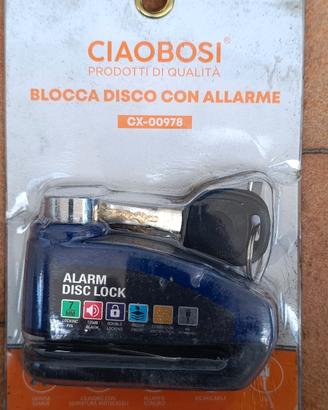 antifurto blocco disco sonoro
