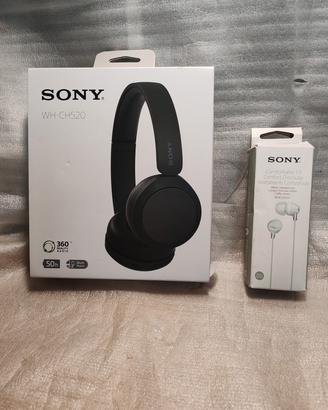 cuffie + auricolari SONY 
